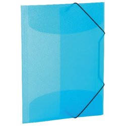 Sammelmappe A3 PP transluzent hellblau