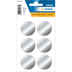 Silberetiketten Ø 32 mm