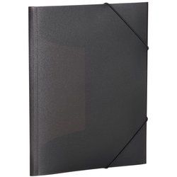 Sammelmappe A4 PP transluzent schwarz