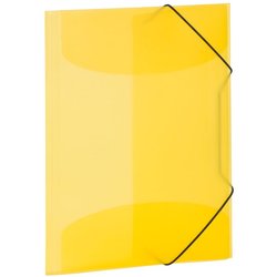 Sammelmappe A4 PP transluzent gelb