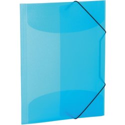 Sammelmappe A4 PP transluzent hellblau