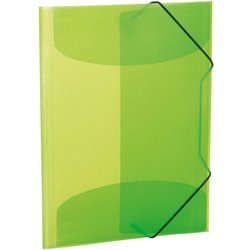 Sammelmappe A4 PP transluzent hellgrün
