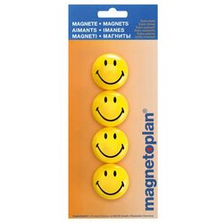 MAG Magnete Smilies 40mm 16673 gelb Pa=4St