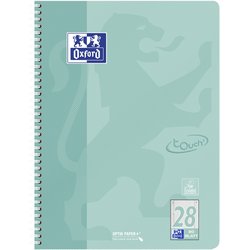 Collegeblock Touch 90g A4 Lineatur 28 pastell sortiert