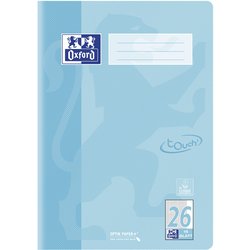 Schulheft Touch A4 Lineatur 26 16 Blatt pastell sortiert