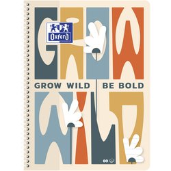 Collegeblock Grow wild A4+ 80 Blatt Lineatur 37 liniert