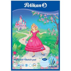 Malblock Pelikan 70g A4 100Bl