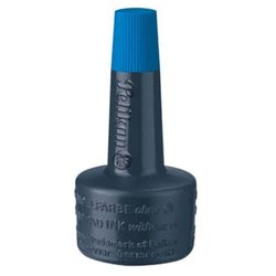 Stempelfarbe 4K blau 28ml ohne Öl