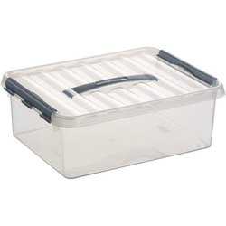 Aufbewahrungsbox Kunststoff 12L transparent