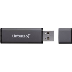 Speicherstick Alu Line USB 2.0, anthrazit, Kapazität 8 GB