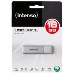 USB-Speicherstick Intenso 3521472 Alu-Line 2.0 16GB silber