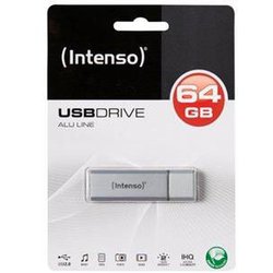 USB-Speicherstick Intenso 3521492 Alu-Line 2.0 64GB silber