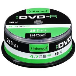 DVD-R-Rohling Intenso 4101154 4,7GB 16-fach 25er-Spindel