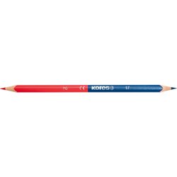 Silbentrennstift Twin blau/rot