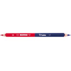 Silbentrennstift Twin Jumbo blau/rot