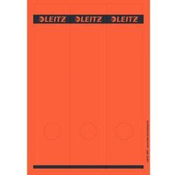 Rückenschild Leitz 1687-00-25 A4-Bogen 61,5x285mm 25Bl=75St rot