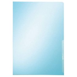 Premium-Sichthülle Leitz 4100-00-35 PVC glasklar 0,15mm A4 blau