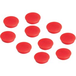 Haftmagnet 38mm rot  