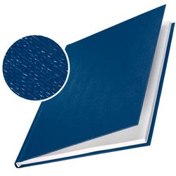 Buchbindemappe Hardcover A4 3,5mm (15-35 Blatt) Leinenüberzug matt blau