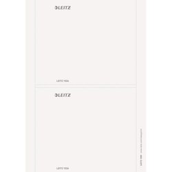 Einsteck-Rückenschild Leitz 1690-00-85 Active Prestige A4-Bogen 176x146mm 10Bl=20St grau