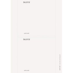 Einsteck-Rückenschild Leitz 1691-00-85 Active Prestige A4-Bogen 156x146mm 10Bl=20St grau