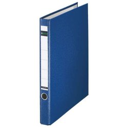 Ringbuch Wolkenmarmor A4 35mm blau