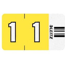 OC-Ziffernsignal 1 Leitz 6601-00-00 100St gelb