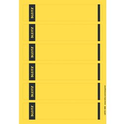 Rückenschild Leitz 1686-20-15 A4-Bogen 39x192mm 25Bl=150St gelb