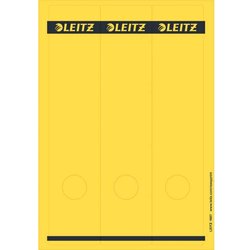 Rückenschild Leitz 1687-00-15 A4-Bogen 61,5x285mm 25Bl=75St gelb