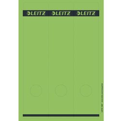 Rückenschild Leitz 1687-00-55 A4-Bogen 61,5x285mm 25Bl=75St grün