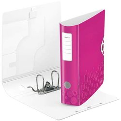 Ordner Leitz 1106-00-23 Active WOW PP A4 80mm pink