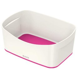 MyBox Aufbewahrungsschale weiß/pink