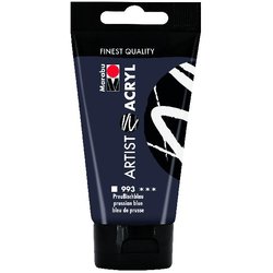 Acrylfarbe Artist 75 ml preußischblau