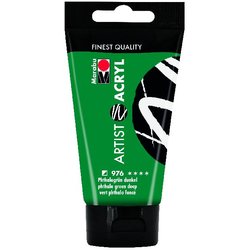 Acrylfarbe Artist 75 ml phathalogrün