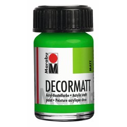 Decormatt Acryl 15 ml gelbgrün