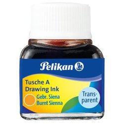 Tusche 10ml siena