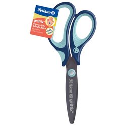 Schulschere Griffix Linkshänder rund blau