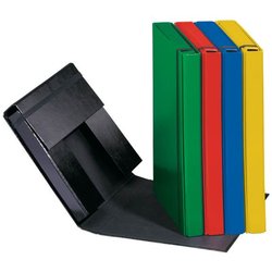 Heftbox A4 mit Gummizug Basic Farben