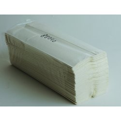 Papierhandtuch 25x31cm 1lag.,hochweiß C-Euro-Falz, 168 Blatt