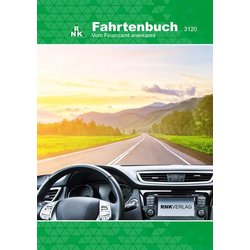 Fahrtenbuch 80g A5 hoch grün 32Bl