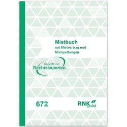 Mietbuch Wohnungsmietvertrag 672