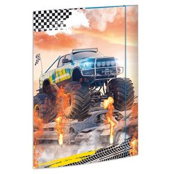 Sammelmappe A3 Karton Monster-Truck