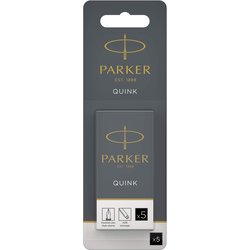 Tintenpatrone Parker 1950402 Quink 5St schwarz