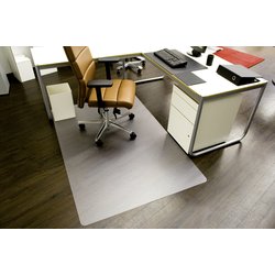 PET-Bodenschutzmatte RS Office 08-3000 für Hartboden Stärke 1,8mm Form O 120x300cm
