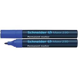 Permanentmarker Schneider 123003 230 Rundspitze 1-3mm blau