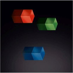 SuperDym-Magnet C5 Cube-Design blau/rot/grün 11x11x11mm 3St