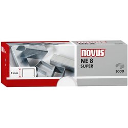 Heftklammer Novus NE8 Super 8mm 20-40Bl 5000St