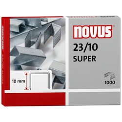 Blockheftklammer Novus 23/10 10mm 2-70Bl 1000St