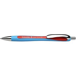 Kugelschreiber Slider Rave XB mit Viscoglide-Technologie cyan/rot