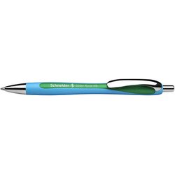 Kugelschreiber Slider Rave XB mit Viscoglide-Technologie cyan/grün